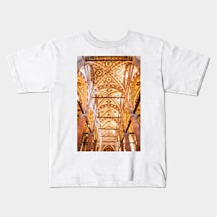 Inside the Basilica di Santa Anastasia, Verona Kids T-Shirt